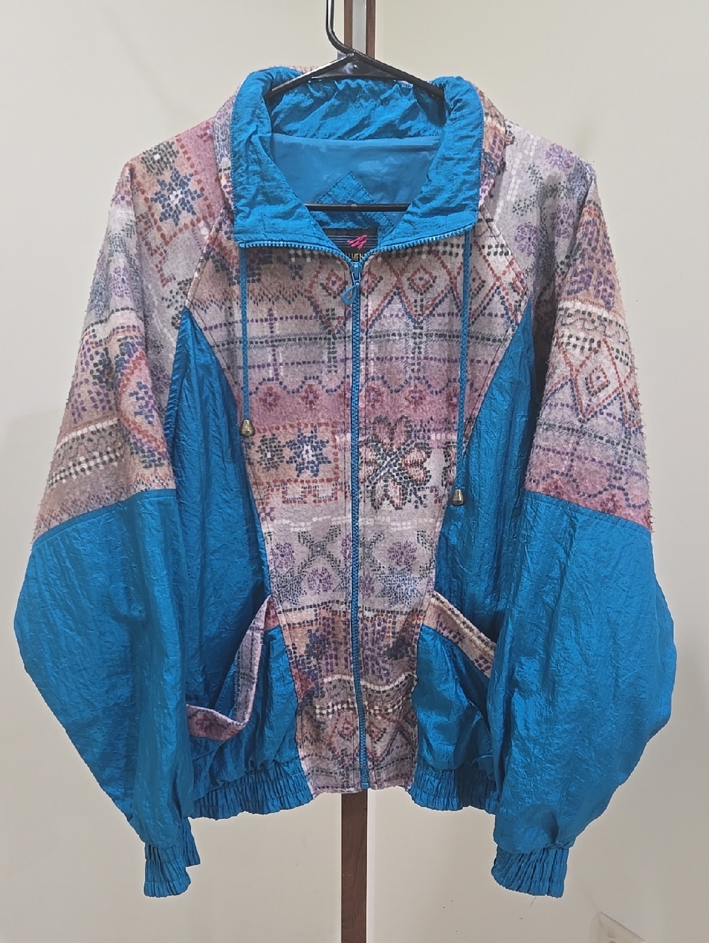 Vintage 1990s Active Elements Windbreaker Size Large